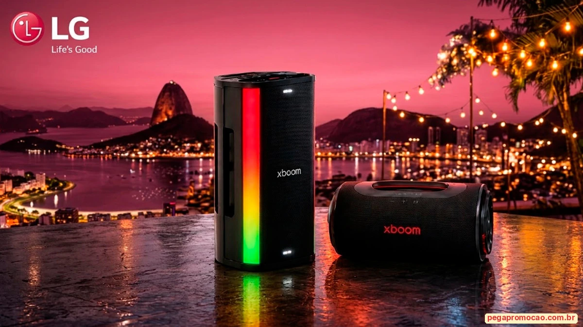Experimente Caixa de Som LG Xboom na The Insiders com até 50% de desconto